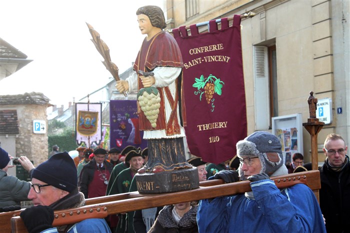 Fête de la Saint-Vincent 2019 à Thomery. Fête de la Saint-Vincent 2019 à Thomery.