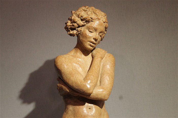 Sculpture d’Anne Itzykson au Salon d’Héricy 2019. Sculpture d'Anne Itzykson au Salon d'Héricy 2019.