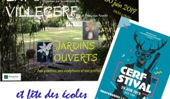 Affiche Villecerf W.E. 29-30 juin 2019