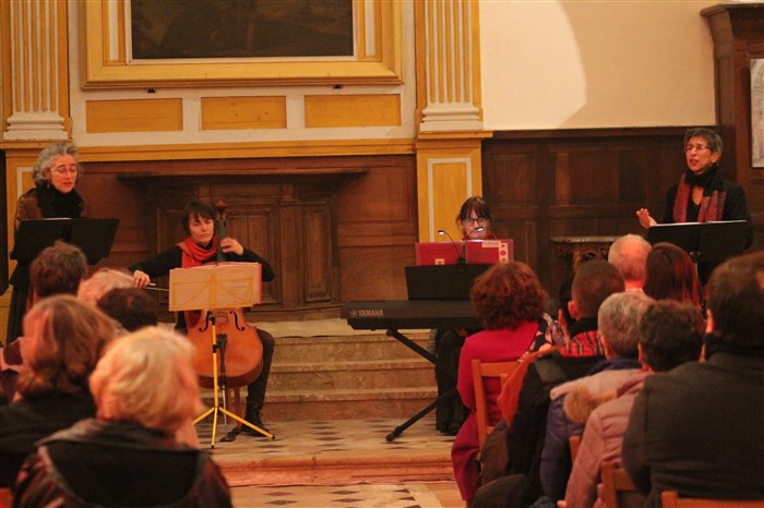 Concert de Noël à Villecerf avec l’ensemble Tornado Assai Concert de Noël à Villecerf avec l'ensemble Tornado Assai