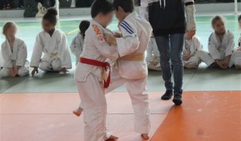 Compétition amicale de judo à Moret-sur-Loing