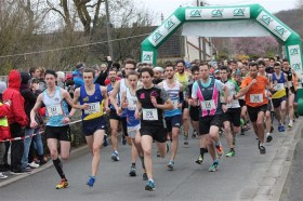 Départ des 10km de l'Avonnaise 2020.