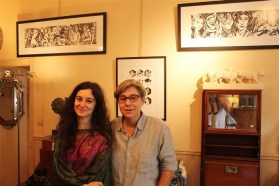 Alice Amoroso et Marie-Ange Monnereau-Strintz à la Galerie Arts XV-21