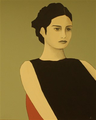 Corinne Laine, acrylique sur toile
